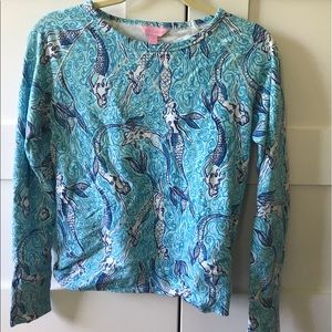 Lilly Pulitzer “nice tail” pull over